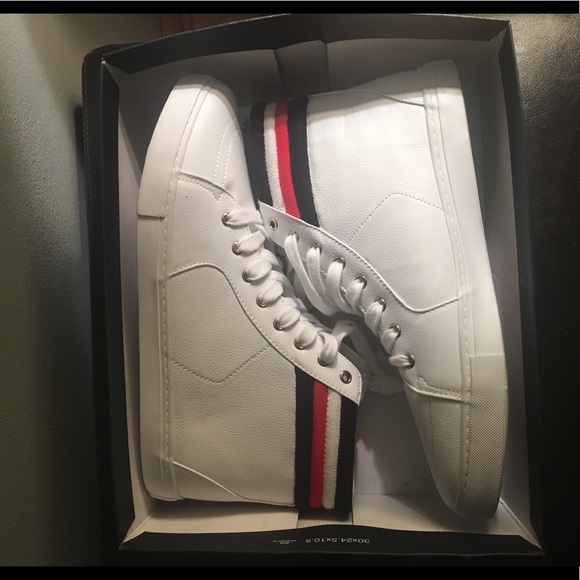 tommy hilfiger lowgen high top sneaker